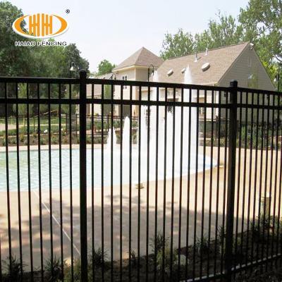 China Wholesale High Quality Cheap Decorative Steel Panel Easily Assembled Flat Surface Metal Wrought Iron Fence for sale