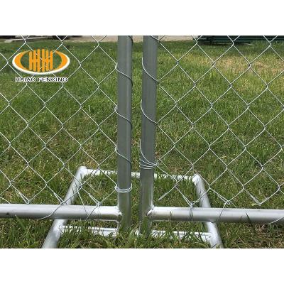 China Easily Assembled FULL TEMPORARY FENCING Fence 4' 6' & 8' Chain Link Panels 6X12 for sale