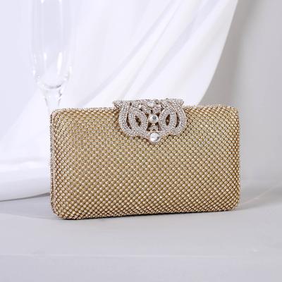 China Handmade Shining / Latest Stone Fashion Women Party Luxury Diamond Evening Clutch Bag for sale