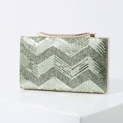 China Wholesale Clutch / Shoulder Bag Fashion Women Vintage Sparkle Beaded Sequin Clutches for sale