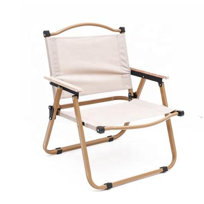 China Foldable New Style Beech Picnic Fish Wooden Portable Folding Outdoor Camping Chairs for sale