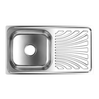 China Various Good Quality Modern Kitchen Sink Stainless Steel Kitchen Fauce Sink for sale