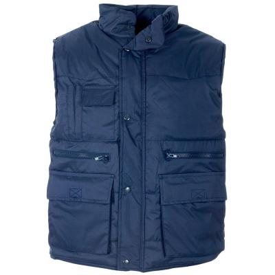 China Durable Unisex Padded Padded Sleeveless Bodywarmer Waistcoat Vest Coat Jacket for sale