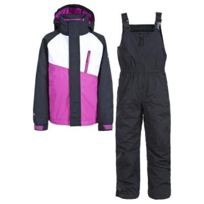 China Children's Eco-Friendly Ski Clothing Sets Windproof Warm Winter Coats Jackets And Pants Ski Suit For Girls for sale