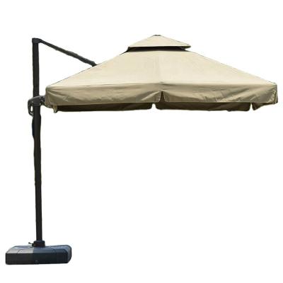 China Traditional Folding Outdoor Patio Sun Furniture Beach Side Garden Umbrella for sale