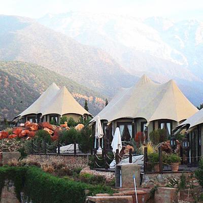 China Luxury luxury glamping tents for hotel professional luxury resort tent hotel tent for safary for sale