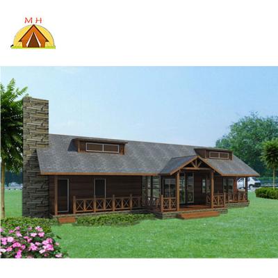 China UV Resistant Wooden House Tent Prefab OEM/ODM Modular Homes 3 Bedroom Homes For Hotel Apartment for sale