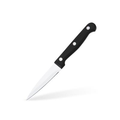 China Sustainable 3.5-Inch 3CR13 Stainless Steel Hollow Grind Peeling Knife for sale