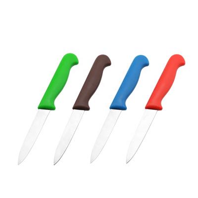 China Sustainable Promotional Multipurpose Colorful Handle Stainless Steel Paring Knife 4