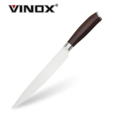 China Durable High Carbon Stainless Steel Blade Professional 8 Inches Carving Kitchen Knife for sale