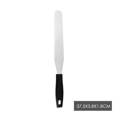 China Sustainable Ultra Straight Spatula with 10 by 1.5-Inch Stainless Steel Blade for sale