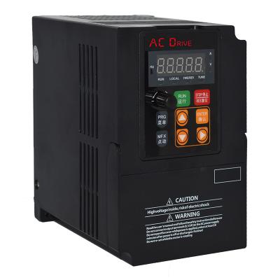 China China factory 1/3 phase 220V, 3 phase 220V 0.75KW~37KW inverter 1HP~50HP inverter 147*97*132mm 465*340*270mm for sale