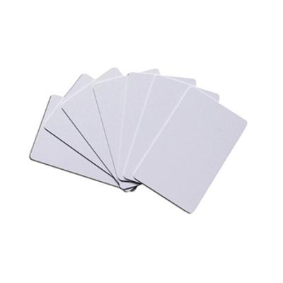 China Waterproof / 125Khz rfid pvc blank card waterproof printable glossy white rewritable t5577 card for sale