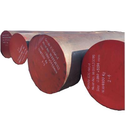 China Diameter 4140 AISI 4140 Steel Alloy Cold Rolled Round Bar Pre Heat Treated Structural Steel Bar 380mm for sale