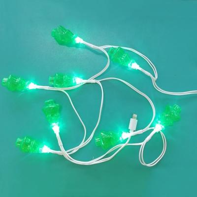 China 1M Waterproof LED Camera String Lights Garland Christmas Party Wedding Xmas Fairy Holiday Light for sale