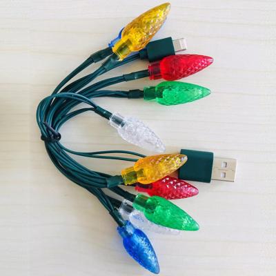 China Camera LED Star Light Twinkle Christmas Lamp Holiday Party Wedding Decorative Fairy Lights For Phone for sale