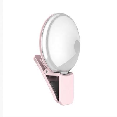 China For Photography Best Promotional Gift LED Ring Lights Mini Selfie Phone Adjustable Light for sale