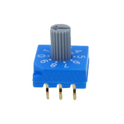 China Rotary Switches SP4T, SP8T, SP10T, SP16T 2-12 Position Lamp 2-12 Position Rotary Switch for sale