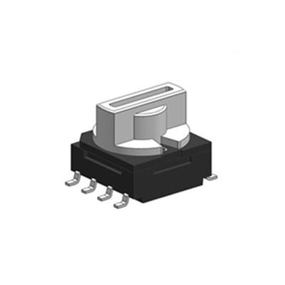 China Flatbed 3 Position Selector SMD SMT Rotary Type 4+4 Pins for sale