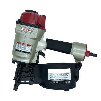 China Good Balanced And Powerful Industrial Pneumatic Coil Nailer Huyue CN70 Coil Nailer CN70 for sale