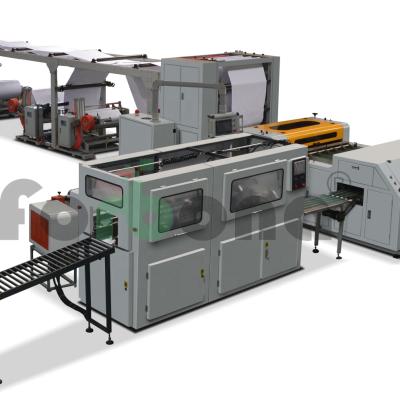 China Factory A4 PAPER COPY PAPER MAKING MACHINE CUTTING WITH WRITING PAPER PACKING PRODUCTION LINE for sale