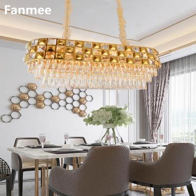 China Crystal Chandeliers Lighting Modern Luxury Vintage LED Indoor Metal Lighting Chandelier Round Indoor Lights for Bedroom Living Dining Room for sale