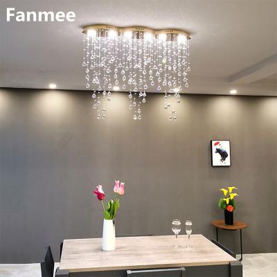 China Modern Design Crystal Chandelier Modern Home Decor Light For Dining Room Luxury Indoor Lighting Crystal Creative Ball Led Hanging Lamp for sale