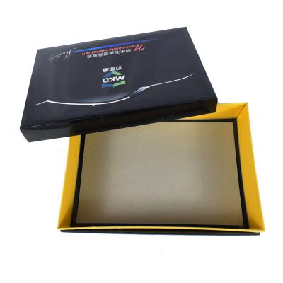 China Manufacturers Recyclable Customized Gold And Silver Foil , Pearl Cotton Packaging Anti Falling Liner Cosmetic Box for sale