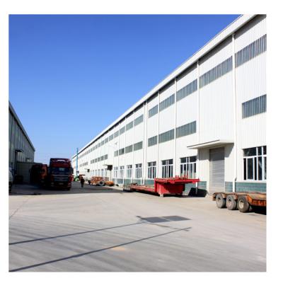 China Industrial Pier Frame Part Design Building Large Steel Structure Prefab Warehouse for sale