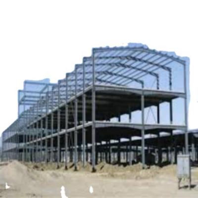 China Prefab Steel Structure Heavy Duty Buildings Parking Lot Steel Car Shed for sale