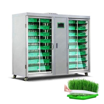 China NEWEEK Farms 500kg/day Automatic Barley Bean Grow Hydroponic Grass Growing Machine For Sale for sale