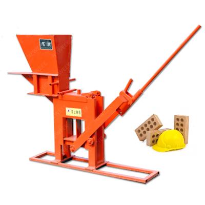 China NEWEEK Building Industry Block Casting Machine Manual Interlocking Clay Brick Making Machine Price for sale