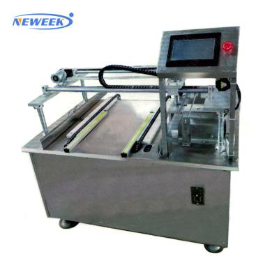 China NEWEEK Bakery Automatic Sorting Mooncake Pasta Cake Brushing Icing Coating Machine for sale