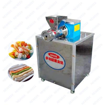 China NEWEEK Restaurant Snack Extruder Fusilli Noodle Macaroni Spaghetti Pasta Maker for sale