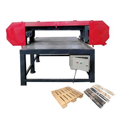 China NEWEEK horizontal wood pallet dismantler machine cutting strip saw pallet dismantler for sale for sale