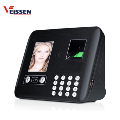 China 500 Pcs High Sensor Facial Attendance Time Recorder For Employee Time Clock VEISSEN VS-TR16F for sale