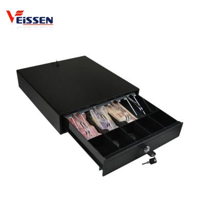 China Stainless Steel Massively Exported Cash Drawer Box With 4B/4C For POS Cash Register for sale