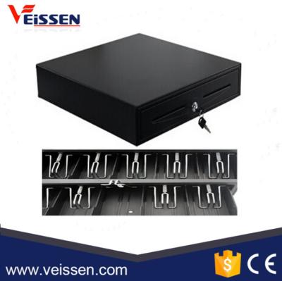 China SGCC Cheapest Metal Cash Register Drawer POS Hot Galvanized Steel Cash Drawer for sale