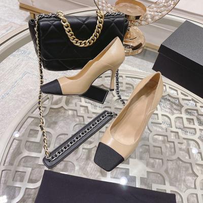 China High Quality Light Weight Ladies Women Logo Sexy Heels Pump Shoes Brand High Heel Shoes High Toe Stiletto Heels Women Pumps for sale