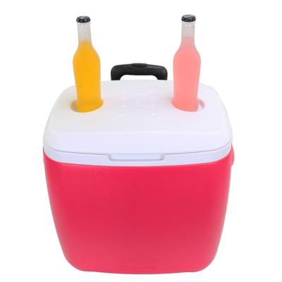 China 18L Waterproof Factory Hot Outdoor Portable Freezer Cool Box With Handle And Wheels Ice Cooler Box for sale