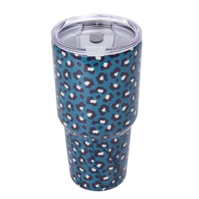 China Viable Sale 30oz Sublimation Outdoor Modern Hot Portable Tumbler Portable Stainless Steel Camping Rise Thermal Mugs for sale