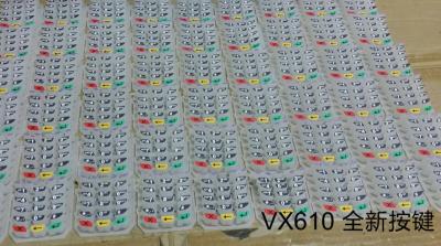 China Replace original one silicone keypad for pos terminal verifone vx610 Vx510 Vx520 Vx670 Vx680 Vx675 for sale