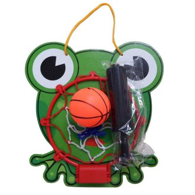 China Basketball Board Game Toys Basketball Board, Game Set, Metal Paper Ring With Ball And Pump For Kids for sale