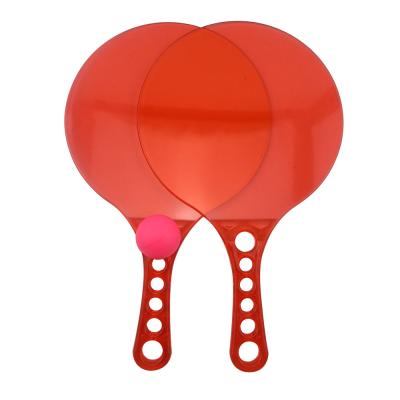 China Promotion New Design Paddle Plastic Beach Tennis Racket and Gifts for sale