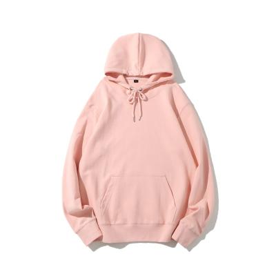 China Anti-Wrinkle E Spring 22 Colors 300gsm 80% Cotton 20%Polyester Pull Over Unisex Hoodie for sale