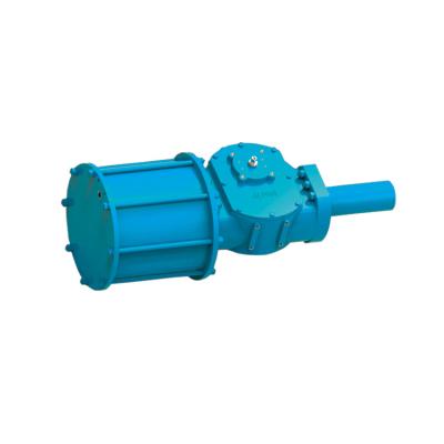 China Acting Modular Double Fork Multifunctional Wear Resistant Pneumatic Actuator SR-S for sale