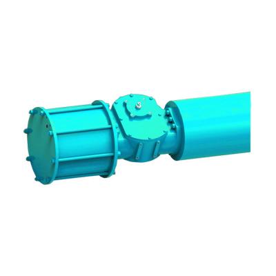 China According to the predetermined conditions to change the flow of the medium pneumatic actuator set SR-S for sale