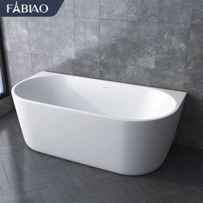 China Freestanding Acrylic Soaking Bite Freestanding Tub Tub Slim Edge Of Bath Jug With Low Price for sale