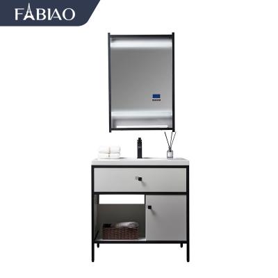 China FABIAO d'arredamento de bagno de toilette modern American style bathroom furniture wooden bathroom vanity for sale