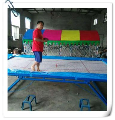 China With Protective Net Hot Sale Rectangle Gymnastic Trampoline For Adults for sale